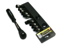 Zestaw L nasadek 1/2 z grzechotką   8 9 10  11 12 13 14 15 16 17 mm  11 el Waryński-78016