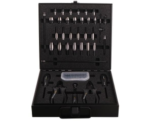 Zestaw nasadek w kasecie metalowej 68 el. Waryński