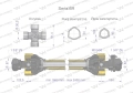 Wał, przegubowo-teleskopowy 1660-2400mm 830Nm sprzęgło z kołkiem 2500Nm CE 2020 seria 6R, Waryński-123211