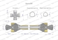 Wał, przegubowo-teleskopowy 1860-2700mm 1240Nm CE 2020 seria 8R, Waryński-123208