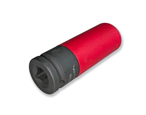 Nasadka udarowa 1/2 ze stali CrMo 21mm z magnesem i osłoną do felg aluminiowych Waryński-123326