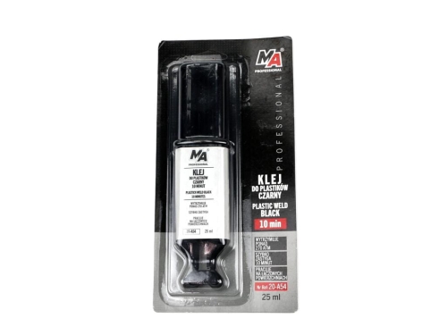 Klej do Plastików 10 Minut Czarny - Strzykawka 25ml MA PROFESSIONAL-89855