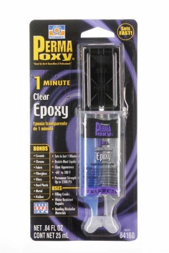 Klej epoksydowy przeźroczysty 1 minutowy Permatex 25ml-58382