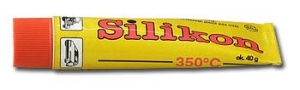 Silikon uszczelniająco-klejący 350*C. 40 g