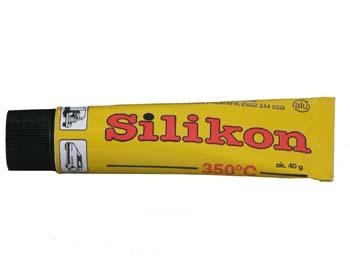 Silikon uszczelniająco-klejący 350*C. czarny 40 g-52860
