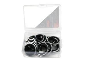 Podkładka metalowo gumowa z prowadzeniem M24 TEGER ( sprzedawane po 20 )