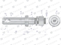 Sworzeń z gwintem T-SG25602550150 fi 25/60 mm M22x1.5/40 mm  150 mm TEGER-123031