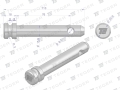 Sworzeń łącznika górnego 15.9x76x113 TEGER-123035