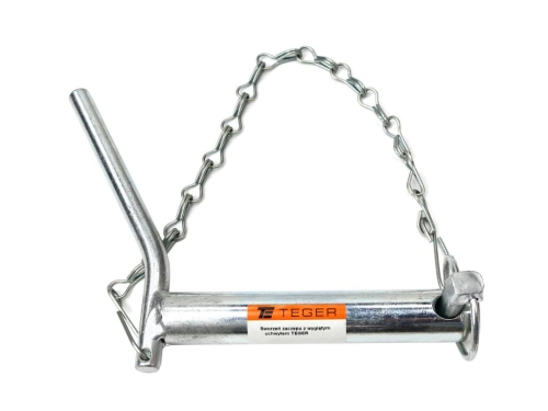 Sworzeń zaczepu z wygiętym uchwytem 22x130 TEGER-122955