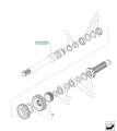 SYNCHRONIZATOR REWERSU PRZÓD TYŁ CASE JX60, JX70, JX80, Jx90, JX95, JX55,JX65, JX75, JX85, JX95 VJ80 JXU100U ,JXU70U, JXU80U, JXU90U, JXU1090U 5143459, 5143850, 5161273, 5161828, 5186629