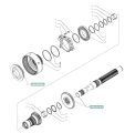 PIERŚCIEŃ FIAT 130-90, 130-90DT, 140-90, 140-90DT, 160-90, 160-90DT, 180-90, 180-90DT, FORD TM115, TM120, TM125, TM130, TM135, TM140, TM150, TM155, TM165, TM175, TM190, 5131232