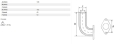 KOLANKO RURY WYDECHOWEJ RENAULT 61-12RA, 61-12RS, 61-14RA, 61-14RS, 68-12RA, 68-12RS, 68-14RA, 68-14RS, 75-12LS (7700004551)