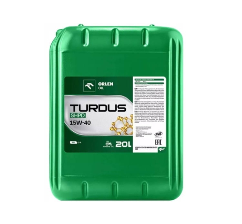 OLEJ SILNIKOWY TURDUS SHPD 15W40 20L