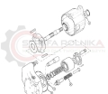 ZESTAW NAPRAWCZY HYDRAULICZNEJ POMPY CASE Maxxum 5120, Maxxum 5130, Maxxum 5140, Maxxum 5150, Maxxum 5220, Maxxum 5230, Maxxum 5240, Maxxum 5250 1343659C1, 1343659C2, 119084A1 119084A3 119084A2