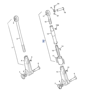 WIESZAK PODNOŚNIKA NEW HOLLAND TS100 , TS110 , TS115 , TS80 , TS90 82001735