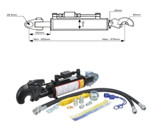 ŁĄCZNIK HYDRAULICZNY ŚRUBA CIĘGŁO HAK CBM PRZEGUB KAT. 28MM / 3 S.331203 NEW HOLLAND CASE STEYR