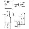 PRZEKAZNIK 12v 34.007.000 NEW HOLLAND TL100, TL70, TL80, TL90, TL100A, TL70A, TL80A FORD 3830, 4030, 4230, 4430, 8430, 8630, 8830, 3435, 3935, 4135, 4635, 4835 ( 5137958, 5146278)