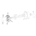 OBUDOWA ZWROTNICY PRAWA CASE IH 644, 744, 844, 844S, 745, 856, 485 , 585, 785, 885, 743 (04359770, 3230955R1, 4359770, 5214328, F174300020130, L35604)