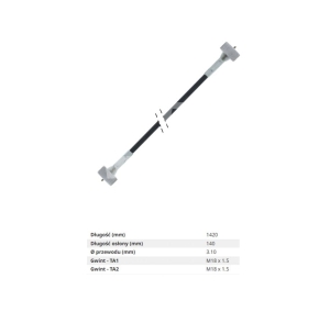 LINKA OBROTOMIERZA RENAULT 351M, 421, 421M, 461, 461M, 461S, 462, 466S, 521S, 551, 551S, 651, 651S, 652, 656, 656S (6005009079, 7700568873)