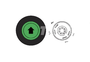 WŁĄCZNIK PODNOSZENIA OPUSZCZANIA 3388402M1 (MF1007 2205 , 2210 , 2220 , 2230 333 , 334V , 340 , 342 , 350 , 352 , 353 , 353LX , 353S , 354AP LANDINI 4560V , 5560F , 5560L , 6060F , 6060L , 6060V , 6560F , 6560L , 6560V)