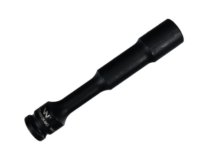 Nasadka udarowa 1/2", sześciokątna slim przelotowa ze stali CrMo 17mm długość 150 mm, stosowane w mechanice do kluczy udarowych, Waryński
