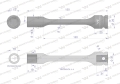 Nasadka udarowa 1/2", sześciokątna slim ze stali CrMo 13mm długość 150 mm, stosowane w mechanice do kluczy udarowych, Waryński-124472