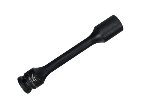 Nasadka udarowa 1/2", sześciokątna slim ze stali CrMo 17mm długość 150 mm, stosowane w mechanice do kluczy udarowych, Waryński-124457