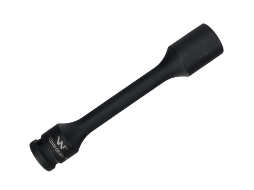 Nasadka udarowa 1/2", sześciokątna slim ze stali CrMo 18mm długość 150 mm, stosowane w mechanice do kluczy udarowych, Waryński-124459