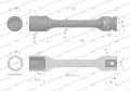 Nasadka udarowa 1/2", sześciokątna slim ze stali CrMo 19mm długość 150 mm, stosowane w mechanice do kluczy udarowych, Waryński-124456