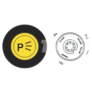 WŁĄCZNIK ŚWIATEŁ POSTOJOWYCH DEUTZ FAHR DX120, DX120A, DX160, DX160A, DX230, DX230A, DX250, DX250A, DX250V, DX80, DX80A, DX86, DX86A, 01177164  01177164 , 01231494 , 1231494 , 30695900 , 32693000 , X830240358000 , X830240362000