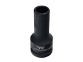 Nasadka udarowa 3/4" dwunastokątna ze stali CrMo 17mm bardzo długa D90 SLIM Waryński-124566