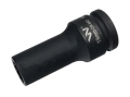 Nasadka udarowa 3/4" dwunastokątna ze stali CrMo 19mm bardzo długa D90 SLIM Waryński-124568