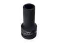 Nasadka udarowa 3/4" dwunastokątna ze stali CrMo 19mm bardzo długa D90 SLIM Waryński-124569