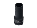 Nasadka udarowa 3/4" dwunastokątna ze stali CrMo 21mm bardzo długa D90 SLIM Waryński-124572