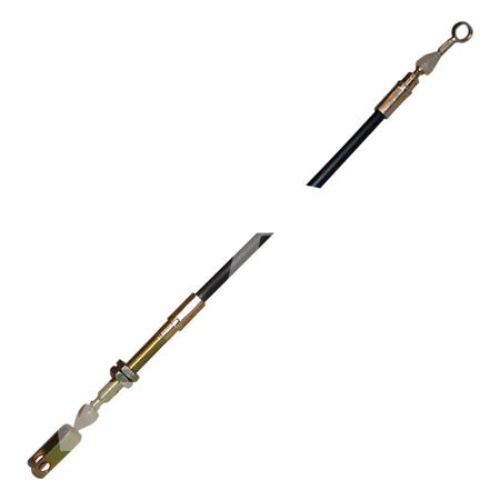 LINKA GAZU NOŻNEGO 1245mm MASSEY FERGUSON 4215, 4220, 4225, 4225HV, 4235, 4235, 4235HV, 4235HV, 4240, 4245, 4245HV, 4255, 4255HV, 4265 3805472M91 (id: 8085)