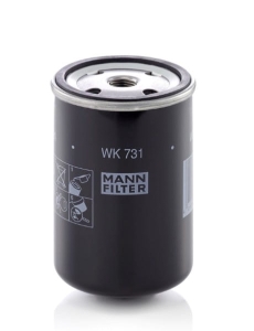 FILTR PALIWA WK731 FENDT 204VA, 205P, 205PA, 240S, 250K, 01160243, 01161582, 01174423, 01181917, 02161582, 12153158, 1931149, 20321343, 20331343, 241672, 243004, 243009, 243195001, 3M01586, 466987, 6005000383, 6005000788, 7701017322