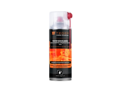 Tester szczelności instalacji gazowych  i sprężonego powietrza - płyn, 400 ml, Teger-127981