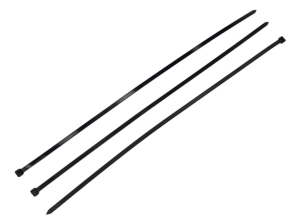 Opaski kablowe, opaski zaciskowe, tyrytytki, trytytki, 12.0 x 750mm 100 szt w worku czarne odporne na UV, w elektrotechnice, elektronice, budownictwie i mechanice, Teger