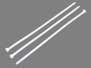 Opaski kablowe, opaski zaciskowe, tyrytytki, trytytki, 9.0 x 550mm 100 szt w worku transparentne odporne na UV, w elektrotechnice, elektronice, budownictwie i mechanice, Teger