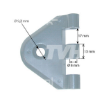 ZAWIAS MOCOWANIE SZYBY TYLNEJ MASSEY FERGUSON LANDINI 3301222M1