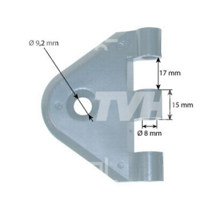 ZAWIAS MOCOWANIE SZYBY TYLNEJ MASSEY FERGUSON LANDINI 3301222M1