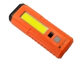 Latarka uniwersalna LED COB,ładowana USB z funkcją warsztatową, cyfrowym wyświetlaczem naładowania i powerbank 2400 mAh XPS 300 lm Teger-130859