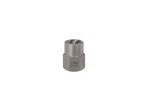 Nasadka do odkręcania uszkodzonych śrub i nakrętek, (12mm) - kute/ stal Cr-Mo, Teger