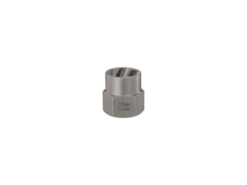 Nasadka do odkręcania uszkodzonych śrub i nakrętek, (17mm) - kute/ stal Cr-Mo, Teger-130762