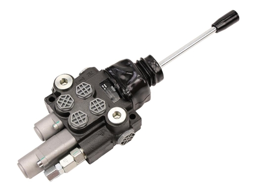 Rozdzielacz hydrauliczny 2-sekcyjny 40L (1-sekcja pływająca) z joystickiem  VOIMA-130590