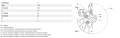 TARCZA SPRZĘGŁA FIAT M135, F130, F140, 5150080, 5165648 331010310, 335012910