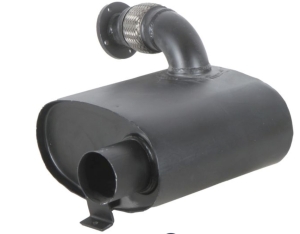 TŁUMIK CASE MXM120, MXM130, MXM140, MXM155 NEW HOLLAND TM120 , TM130 , TM140 , TM155 82022920 , 82022921 , 82022922