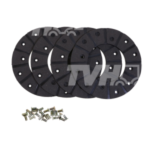 ZESTAW OKŁADZIN HAMULCOWYCH FENDT FARMER FAVORIT MASSEY LANDINI 6550, 7550, 8550, 5500, 6500, 7500, 8500 (1423617M91, 3305272M91, 3910280M91)