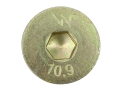 Śruba kpl., M12x40 - imbus klasa 10,9 DIN7991, (sprzedawane po 25), Waryński-175672