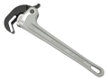 Klucz do rur, samozaciskowy 14"  uchwyt aluminium wzmocniony szczęki ze stali CrMnTi z dodatkiem tytanu, Waryński-176126